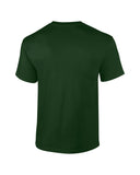forest green t-shirt back
