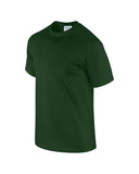 forest green t-shirt side