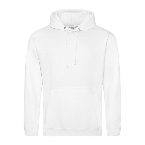 white jh001 hoodie front